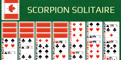  SCORPION SOLITAIRE BY GREEN FELT unblocked