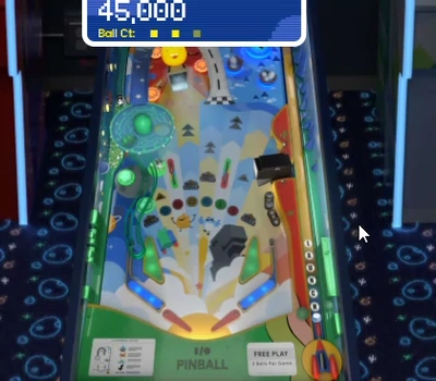 Online Pinball gameplay big