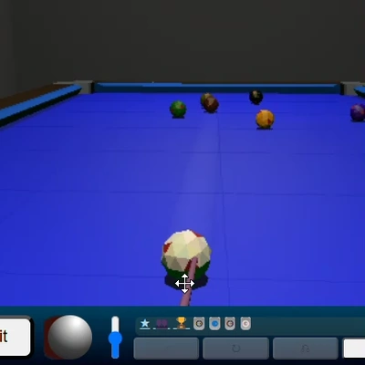 Billards io by Tailuge gameplay big
